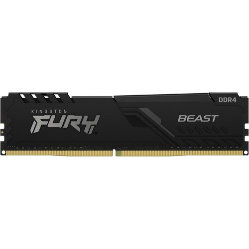 Оперативная память для компьютера Kingston Fury Beast Black DIMM 8Gb DDR4 3733 MHz KF437C19BB8 382100₽