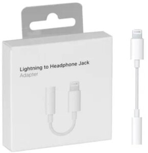 Переходник lightning 3.5 мм mini jack для наушников / iPhone на айфон провод для телефона, адаптер на наушники, шнур