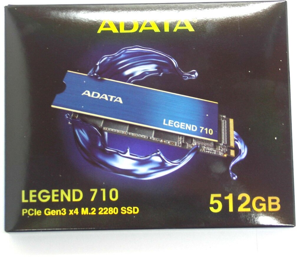 Твердотельный накопитель ADATA 512 ГБ M2 ALEG-710-512GCS