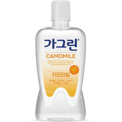 Ополаскиватель для полости рта с экстрактом ромашки Garglin Camomile, 750 мл