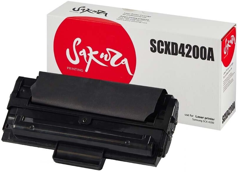 Картридж SCX-D4200A для Samsung SCX-4200, SCX-4220 3000 стр. Sakura