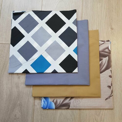 Ткань для рукоделия. Отрезы для пэчворка. Ранфорс Турция. 59*59см.