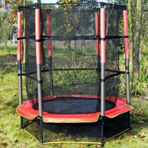 Батут с внутренней сеткой, EVO JUMP 4,5ft (140см) + нижняя сеть