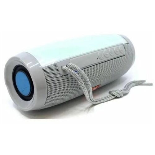 Bluetooth колонка TG-157 с подсветкой серый 51300₽