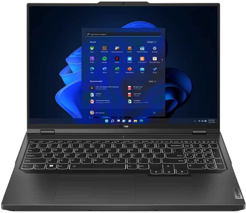 Ноутбук Lenovo Legion Pro 5 16IRX8 82WK003VRK (16" Core i7 13700HX 16Gb/ SSD 1024Gb GeForce® RTX 4060 для ноутбуков) Серый