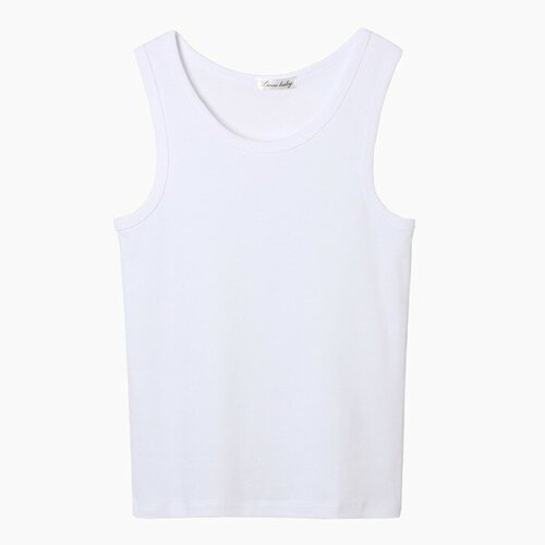 фото Майка linas baby, размер 104, белый