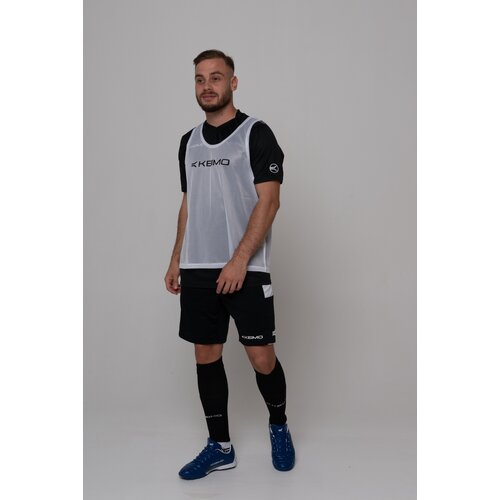 Манишка Футбольная/Жилет отличительный Белый размер-(L) mesh vest Keimo