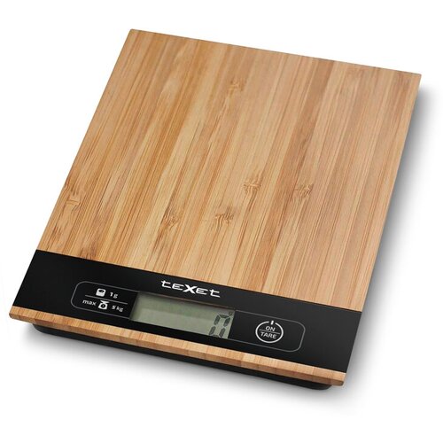 Кухонные весы teXet TSC-01w KITCHEN SCALE, бамбук