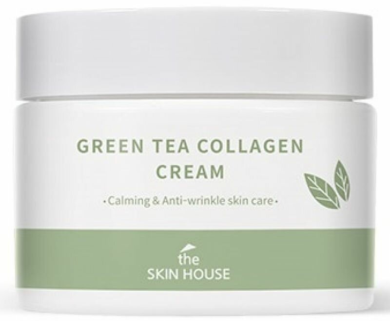 Крем для лица с коллагеном и экстрактом зеленого чая The Skin House Greentea Collagen Cream (50 мл)