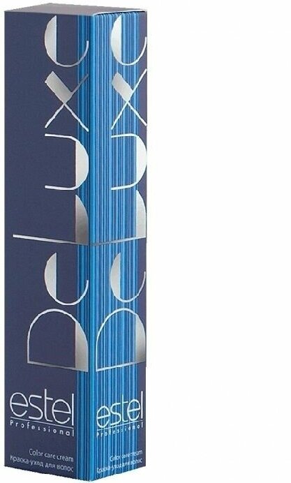 ESTEL De Luxe стойкая краска-уход для волос, 7/00 русый для седины, 60 мл - фотография № 5