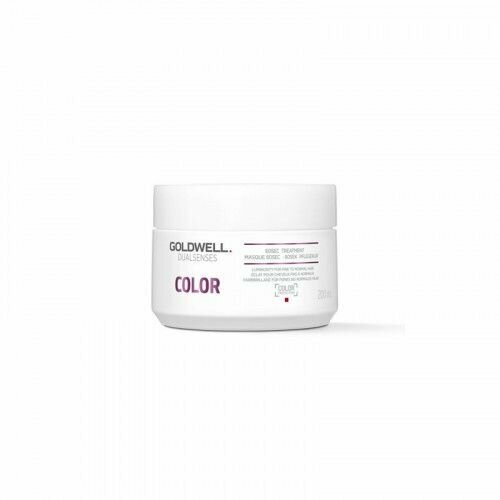 Goldwell Dualsenses Color Brilliance 60 Sec Treatment - Уход за 60 секунд для блеска окрашенных волос 200 мл goldwell dualsenses color уход за 60 секунд для блеска окрашенных волос 500 мл бутылка