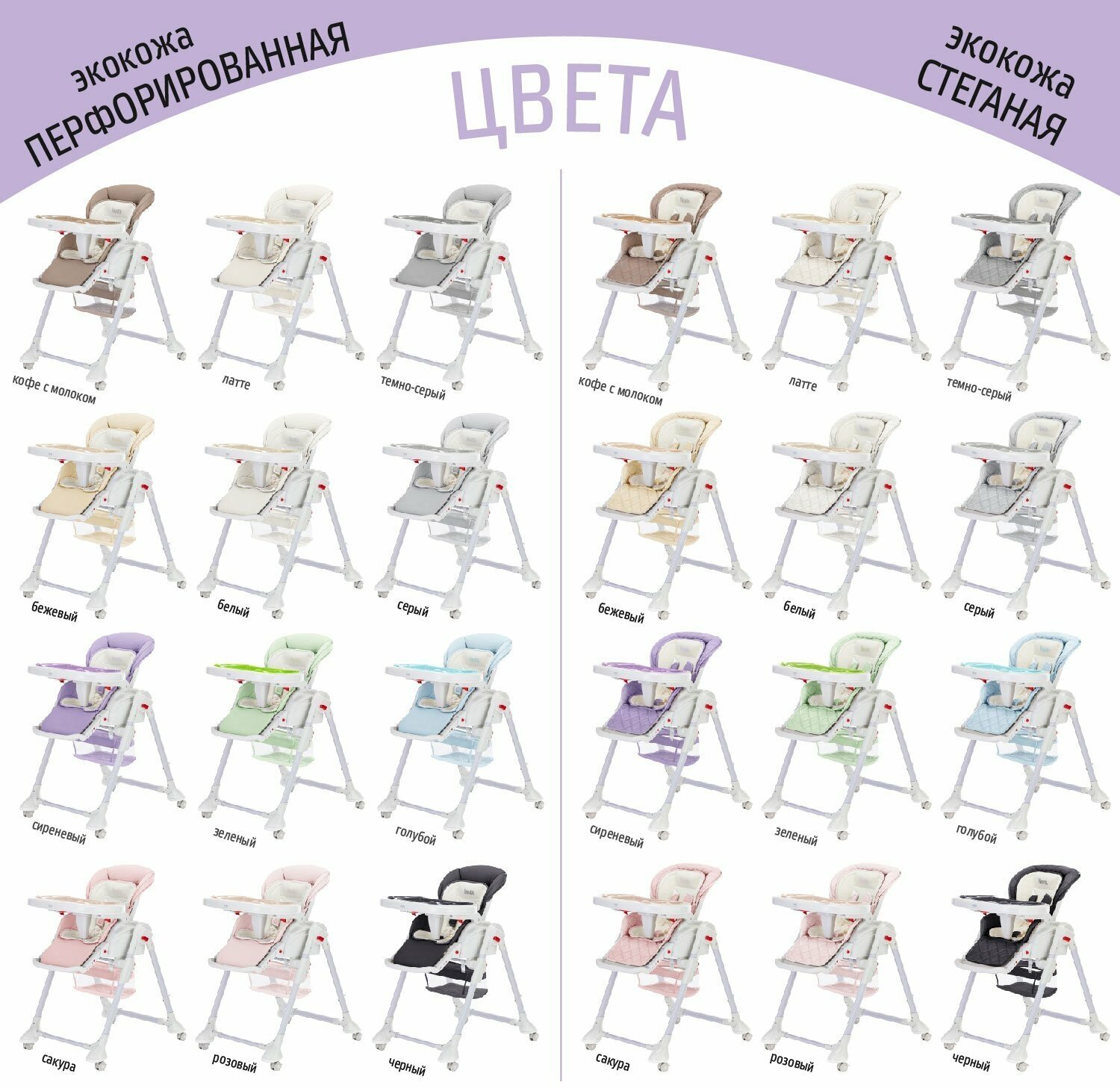 Nuovita Стул-шезлонг для кормления Tutela, сакура со стежкой - фото №10