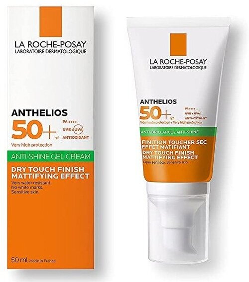 Гель-крем матирующий La Roche-Posay Anthelios Airlicium SPF 50+ для жирной, проблемной кожи лица, 50 мл