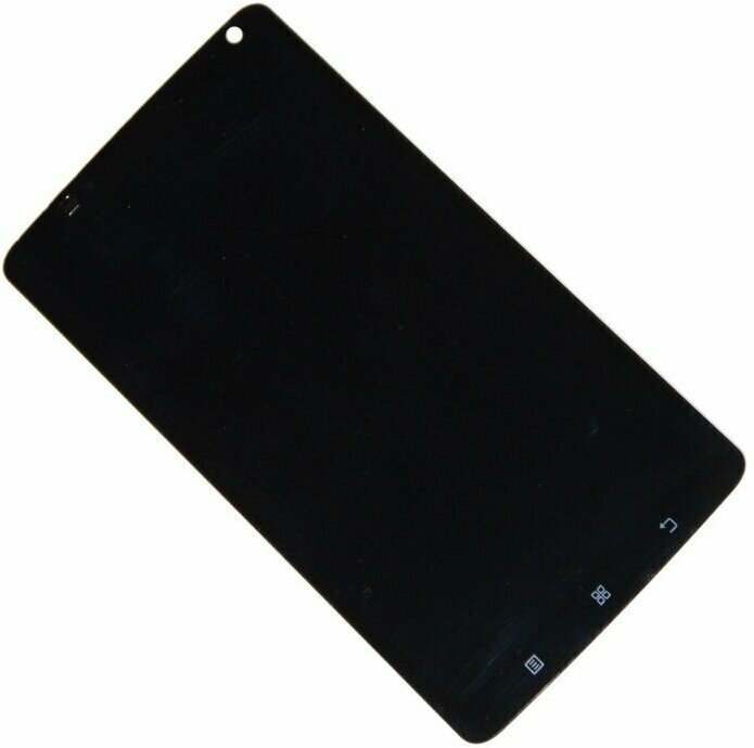 Дисплей (экран) в сборе с тачскрином для Lenovo S930 черный