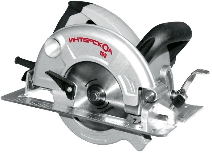 Пила дисковая Интерскол ДП-165/1200 [96.1.0.00]