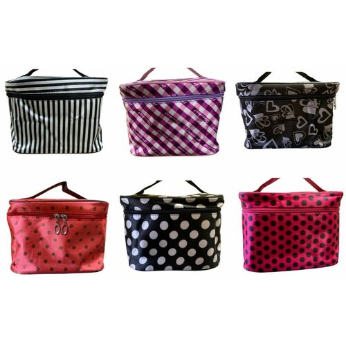 фото Косметичка голубой, красный glory&shain