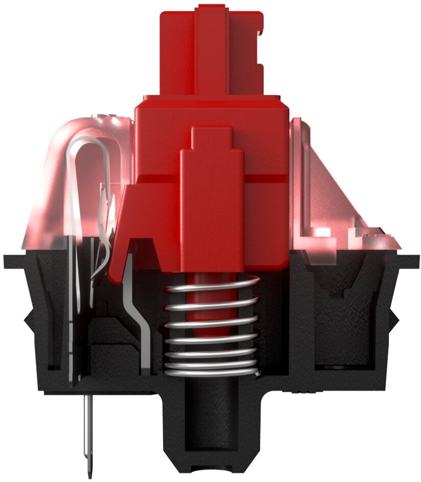 Клавиатура SteelSeries Red Switch Black USB - фото №16