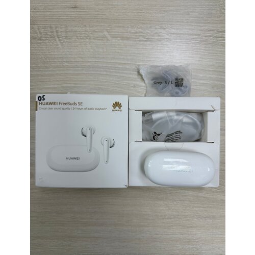 Беспроводные наушники HUAWEI FreeBuds SE white Ресейл 399000₽