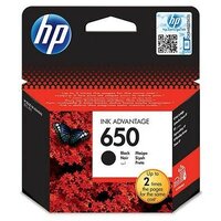 Картридж струйный HP 650 CZ101AE/CZ101AK черный