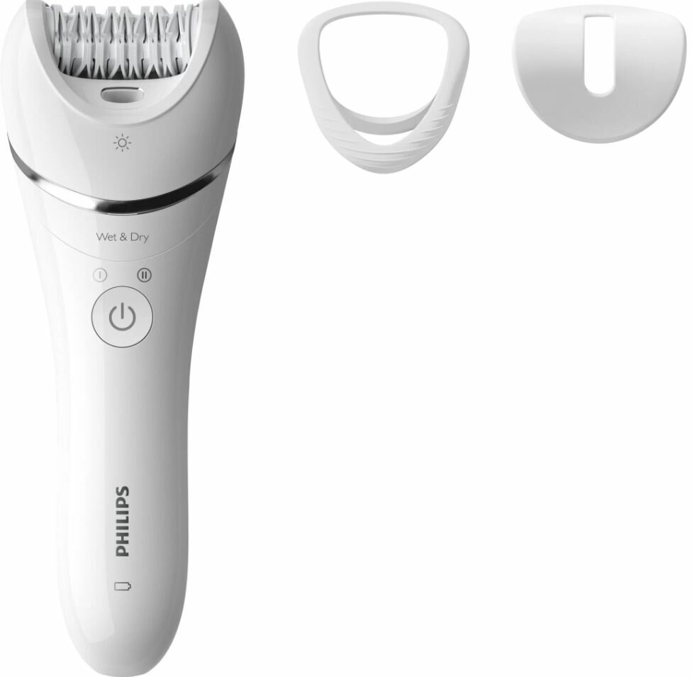 Эпилятор Philips BRE700 Epilator Series 8000, белый