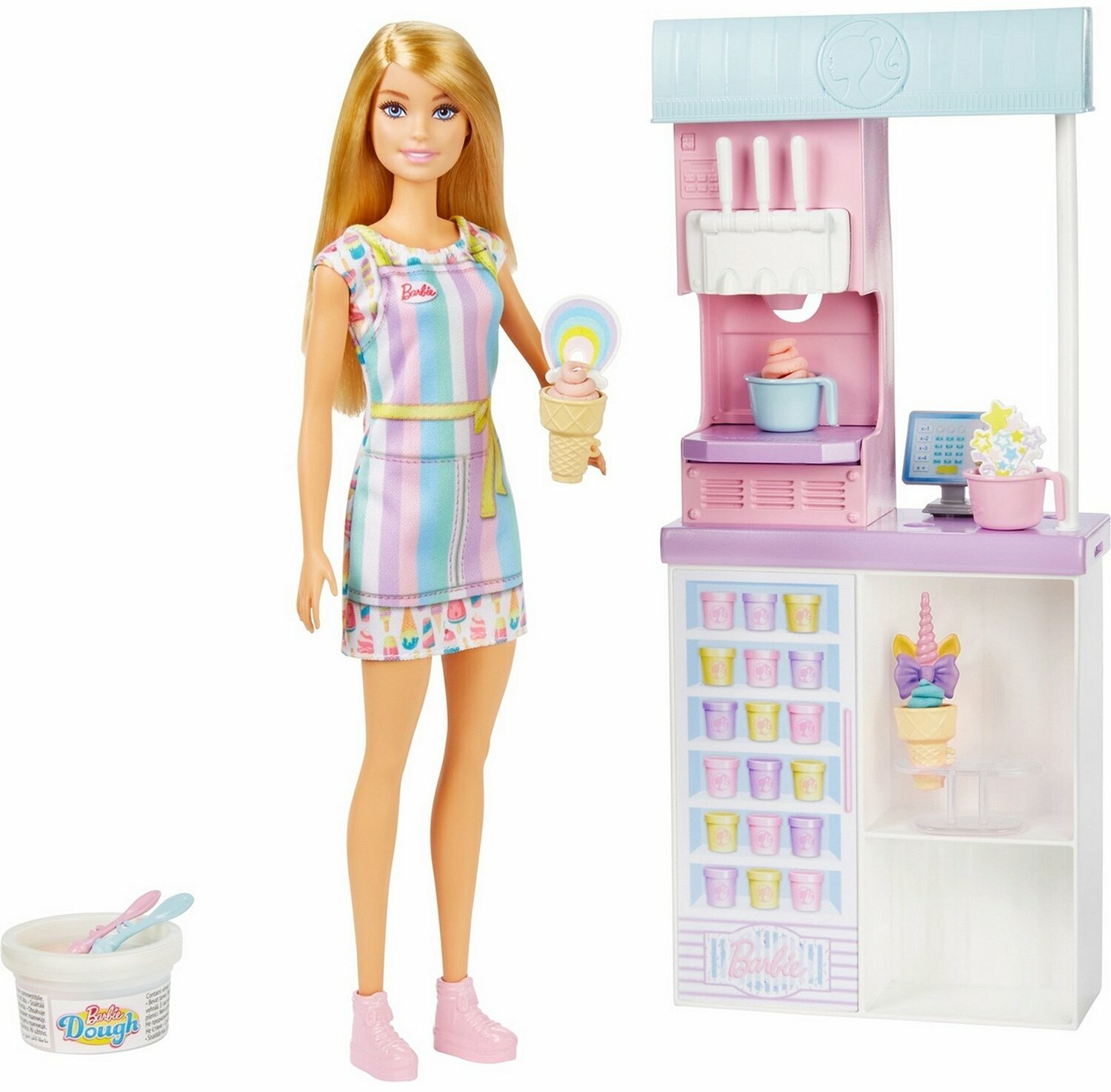 Игровой набор Магазин мороженого Barbie