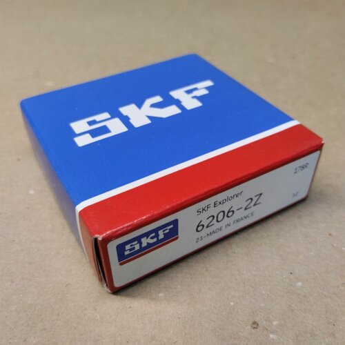 Подшипник 6206-ZZ SKF Франция 180206 подшипник 6206 zz brg617un nsk