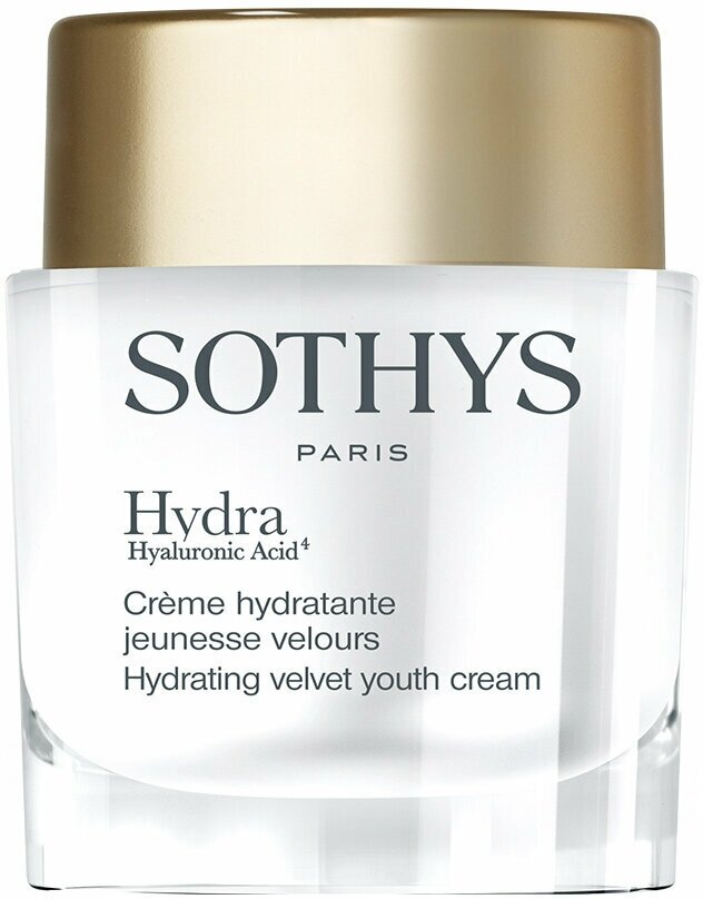 Sothys, Увлажняющий крем с anti-age эффектом комфортной текстуры Hydrating velvet youth cream, 50 мл.