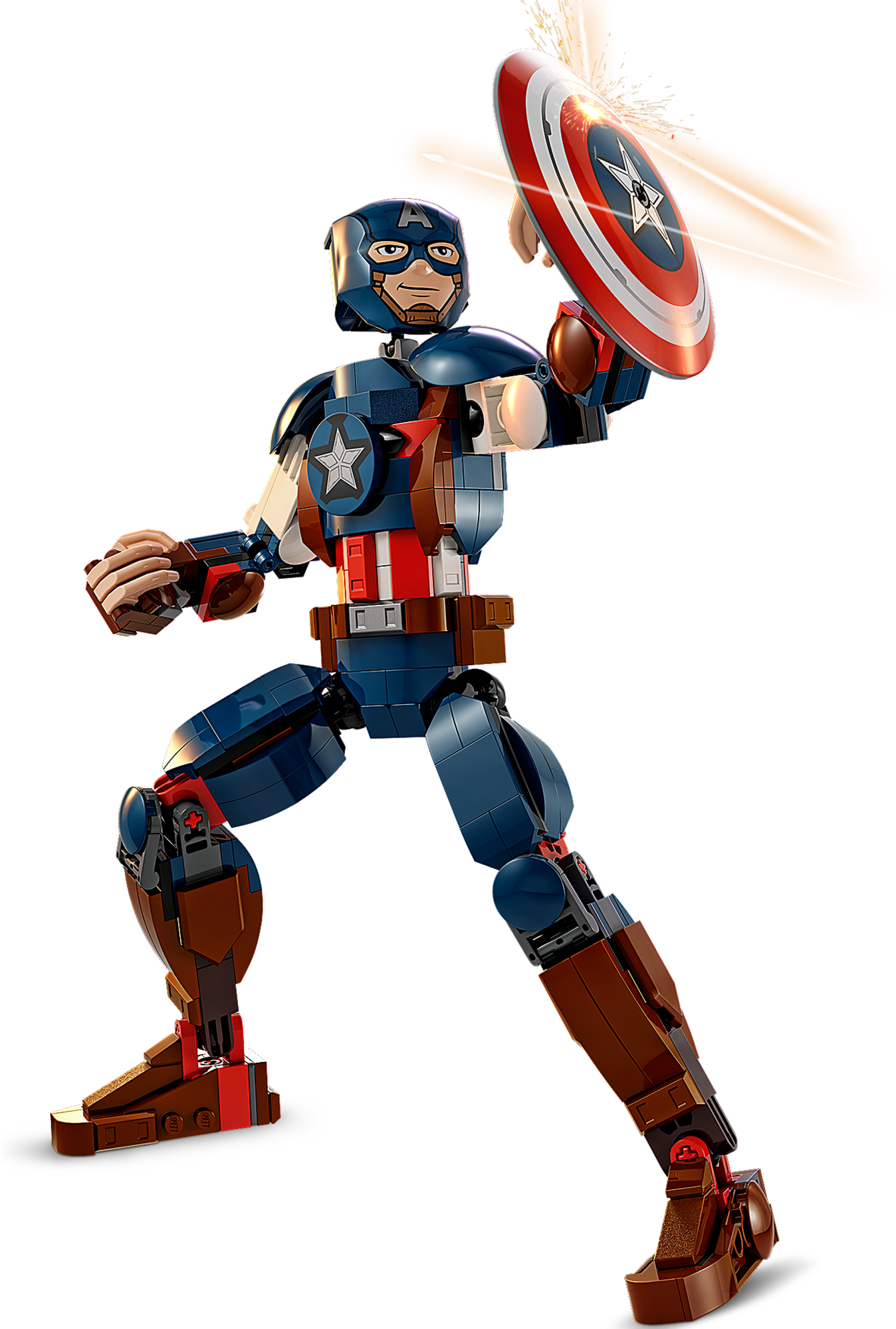 LEGO Super Heroes Marvel Сборная фигурка Капитана Америки 76258 - фото №3