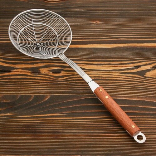 Дуршлаг-сито с деревянной ручкой 39см 1223₽