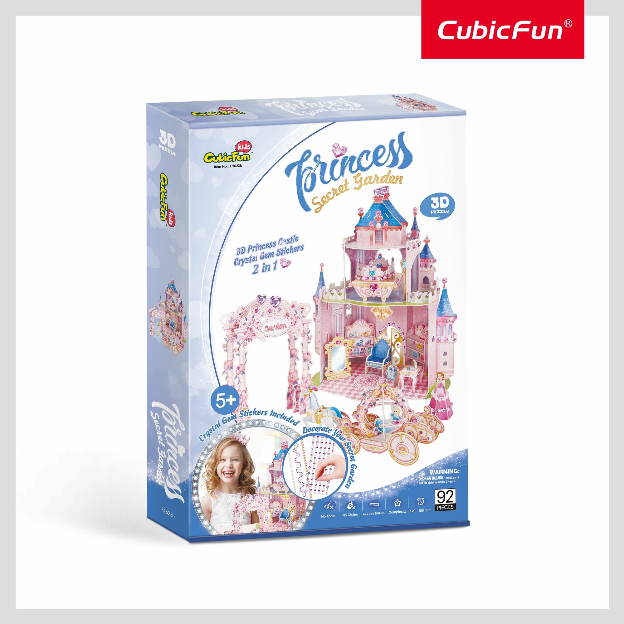 3D пазл Замок Принцессы Princess Garden для девочки
