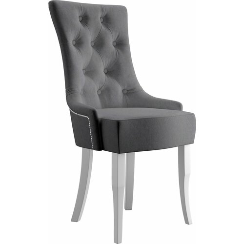 Стул Аккорд Сантьяго мягкий стул Ultra grey