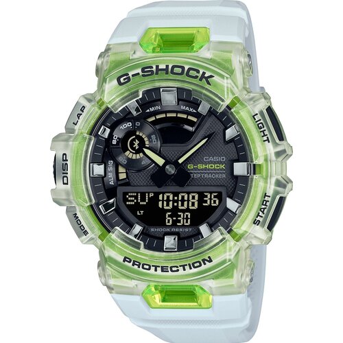 Наручные часы CASIO G-Shock, черный, зеленый