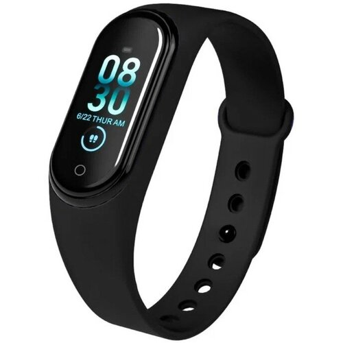 Фитнес-браслет Dismac Smart Band 5, активности, уведомления, сенсор, IP67, черный фитнес браслет honor band 6 черный