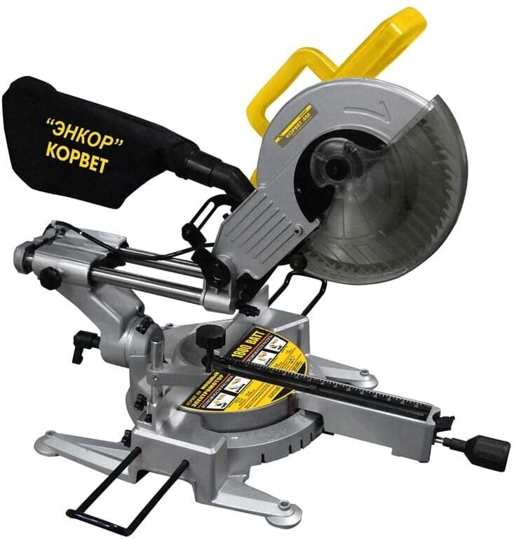 Торцовочная пила Энкор Корвет 4М (1.5 кВт 255 мм лазерный указатель)
