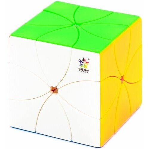 Головоломка Необычная YuXin Eight Petals / Развивающая головоломка / Цветной пластик