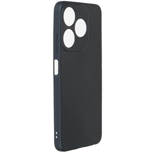 Чехол DF для Tecno Spark 10 / 10C Silicone Black tCase-19