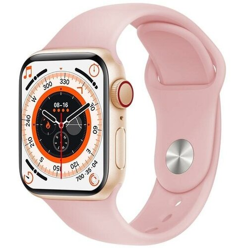 Умные смарт часы 41mm c NFC GS8 mini 41 мм 8 серия Smart Watch 8 Series Premium розовые 249000₽
