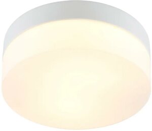 Светильник для ванной Arte Lamp «Aqua» E27 60 Вт IP44 цвет белый, накладной