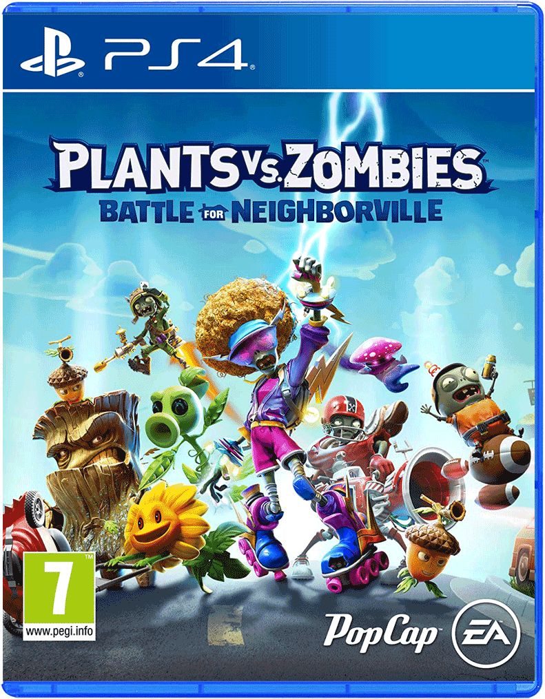 Plants vs Zombies: Battle For Neighborville [Битва за Нейборвиль][PS4, русская версия]