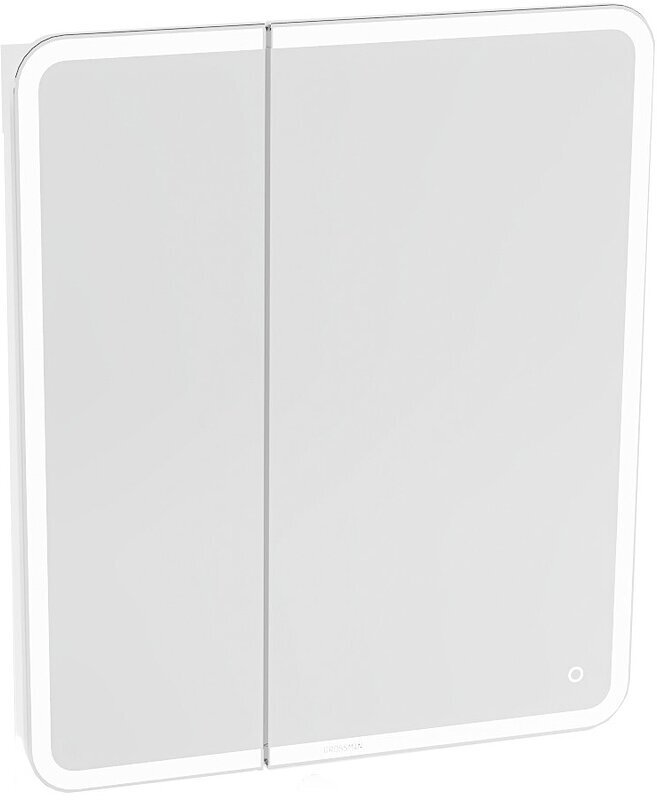 Зеркальный шкаф Grossman Адель 70 207004 с подсветкой Белый