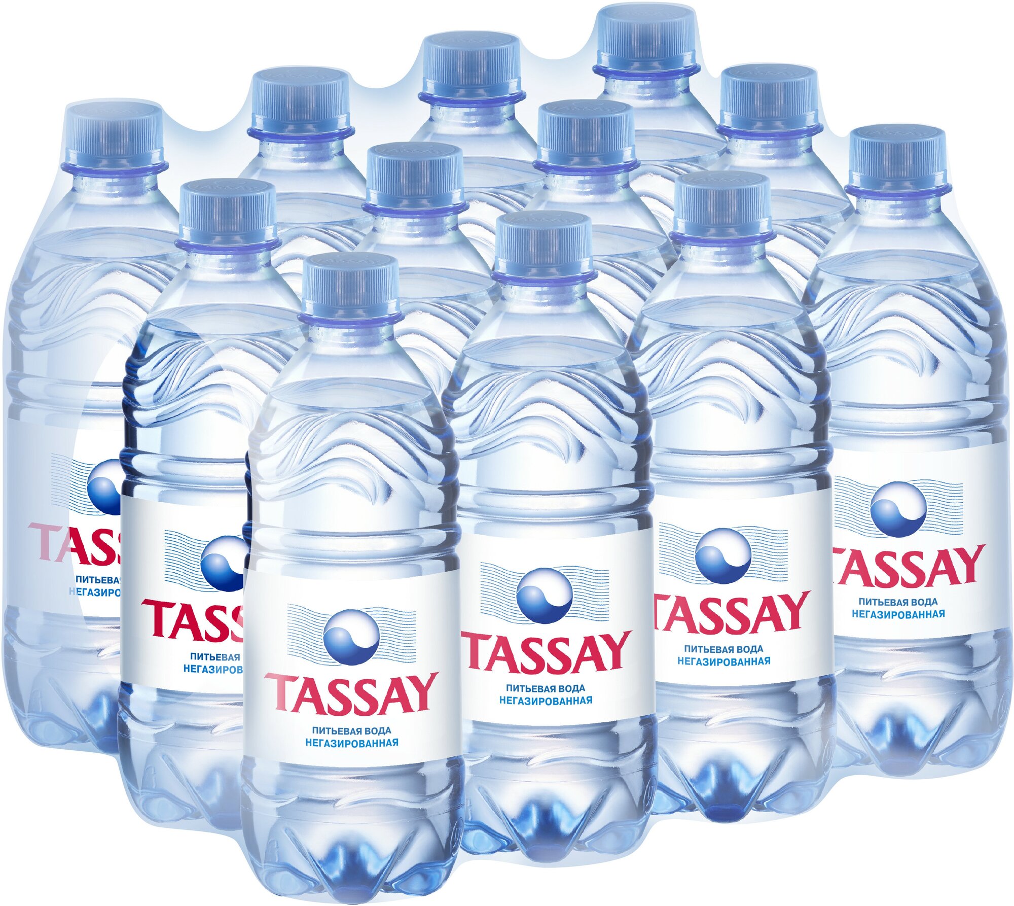 Вода питьевая TASSAY негазированная, ПЭТ, 12 шт. по 0.5 л
