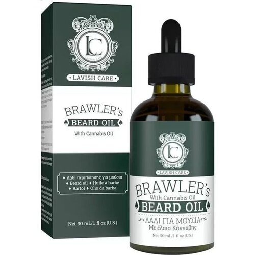 Lavish Care Brawler's Oil Cannabis - Масло для бороды 30 мл