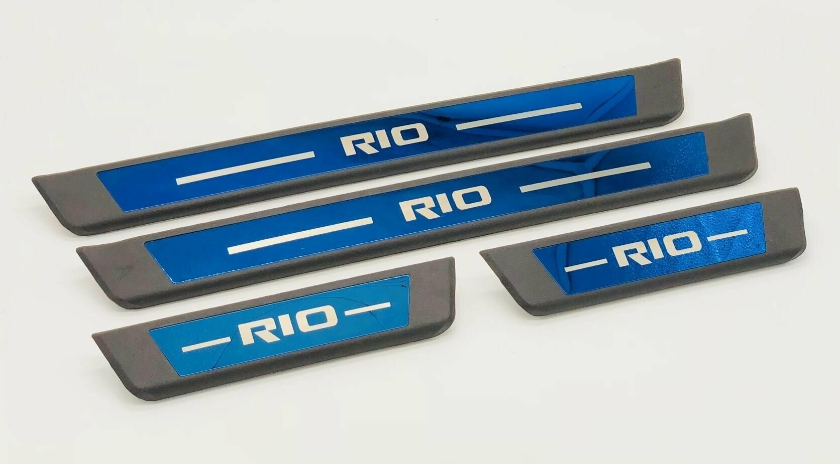 Накладки на пороги КИА РИО 4 - KIA RIO IV 2017-2023