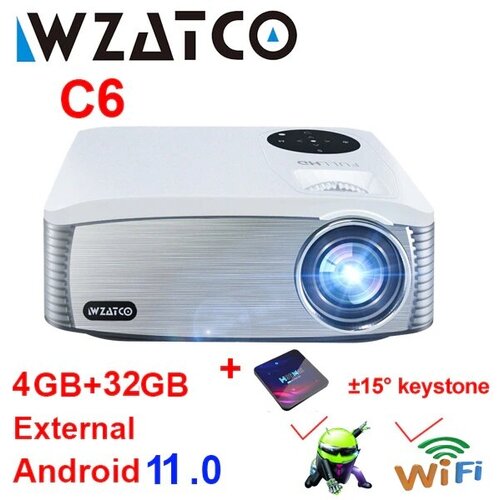 Проектор Wzatco C6 Fullhd c6w tvbox 2770000₽