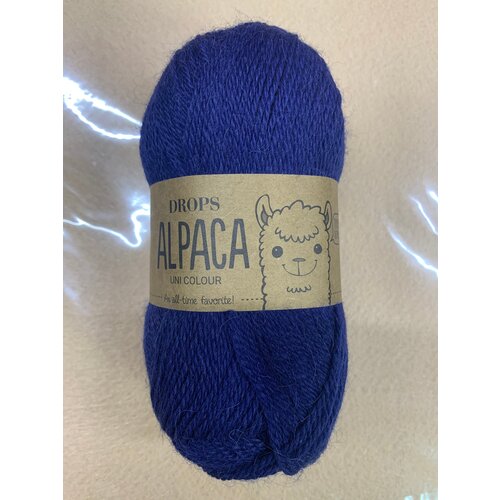 Drops alpaca uni colour 100% альпака;50гр-167м(1 моток)