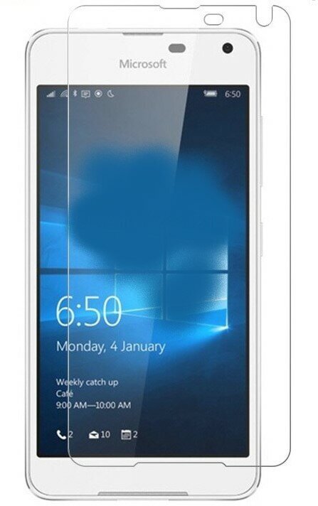 Защитное стекло на Microsoft Lumia 650, прозрачное, X-CASE