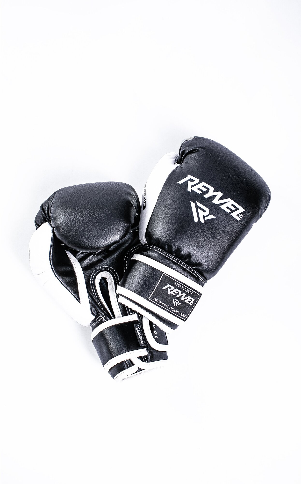 Перчатки боксёрские Beginning черные - Reyvel - Черный - 8 oz