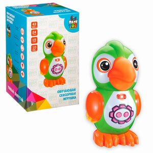 Интерактивная игрушка Bondibon Baby You Умный попугай, со световыми и звуковыми эффектами