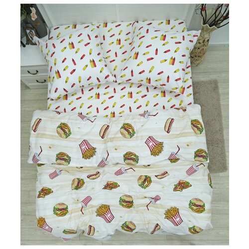 белый, бежевый