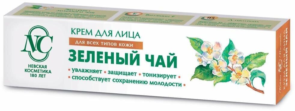 Крем Невская Косметика Зеленый чай 40 мл